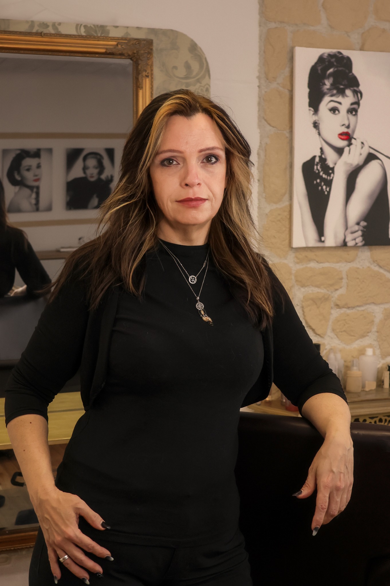 Stephanie Michels im Salon